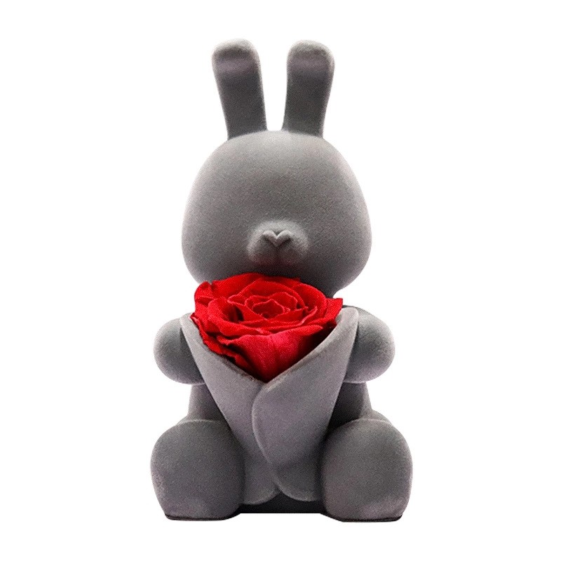 New Gift Foam Roses Snowman For Christmas Gift And Home Decoration