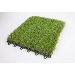 Suspension artificial grass tile Turf puzzle artificial grass