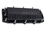 24 Core Horizontal Type Fiber Optic Enclosures In Line Splice Closure 2in 2out