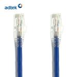 Blue CAT5E Ethernet Network Cable , 24AWG UTP Cable Patch Cord