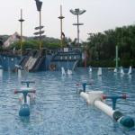 Spray Aqua Park Equipment, Water Sprayground, Seesaw Water Game For Kids