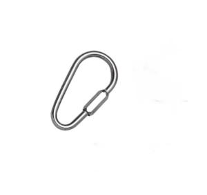 Wholesale Stainless Steel 304 Metal Spring Hooks Polished Steel Zinc Plated Pear Shaped nickel plate pear shape link from china suppliers