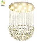 GU10 K9 Luxury Crystal Led Pendant Light Modern Classic Style