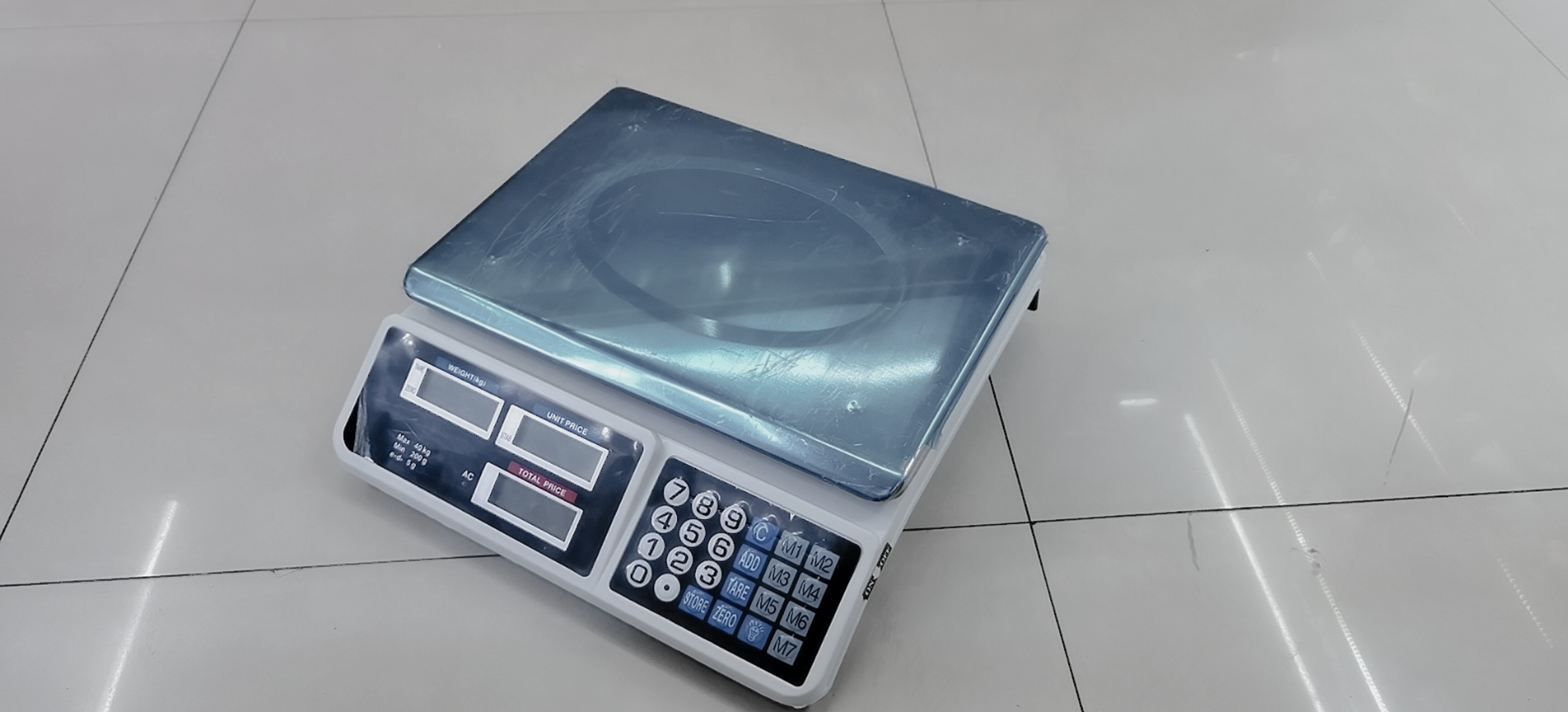 40kg Acs-809 Digital Price Computing Scale in China 30kg Calibration Electronic Scale Acs 220V 110V