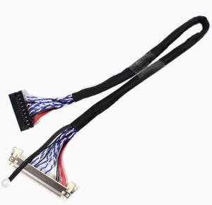 Wholesale AWG26-28 Black Insulation LVDS Cable for Networking Transmission from china suppliers