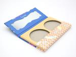 2 Pans Empty Blush Palette Customized Makeup Brush Pan For Beauty Packaging