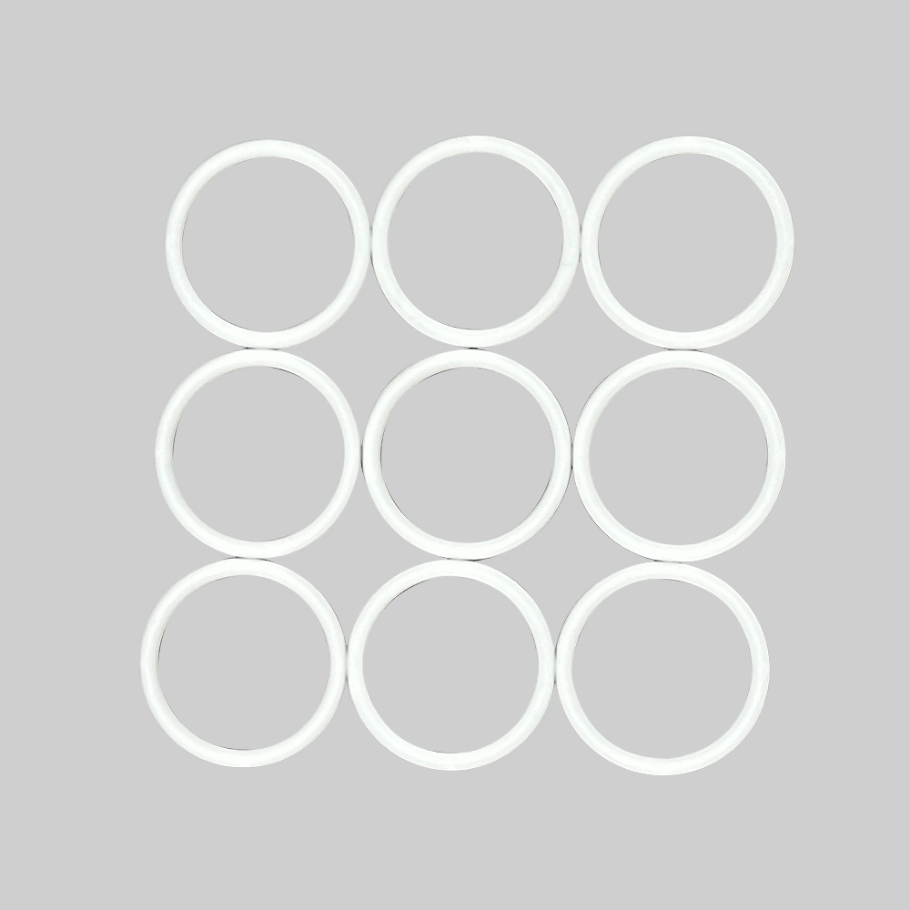 Engineering Plastic PTFE Sealing Gasket CNC Machining PTFE Parts For Industry