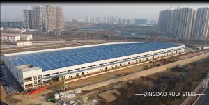 Wholesale Space Customizable Prefab Steel Structure Warehouse Seismic Wind Resistant from china suppliers
