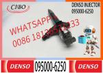 DENSO Common Rail Fuel Injector 095000-6250 16600-EB70D For NAVARA 095000-0510
