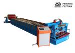 Galvanized Roof Panel Roll Forming Machine , Roofing Sheet Roll Forming Machine