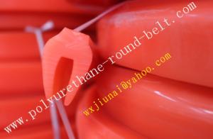 Wholesale Industrial Extruded Polyurethane , U Profile Conveyor Belt Replacement from china suppliers