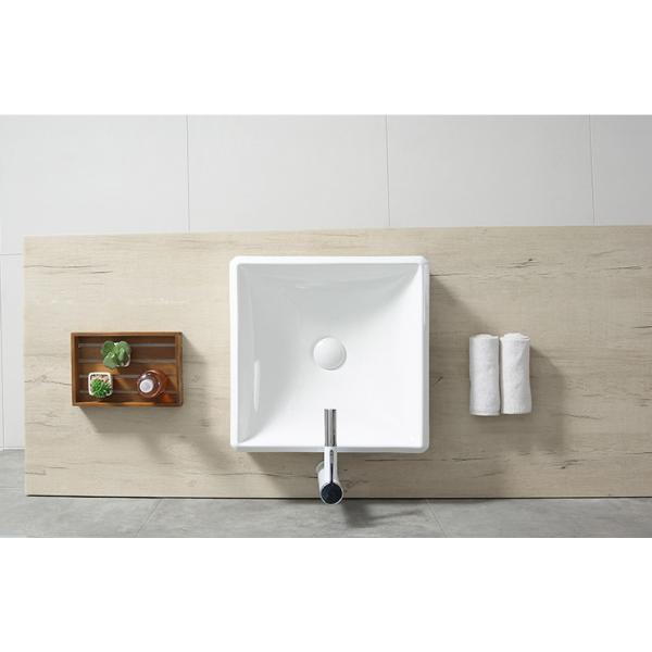 Egg shaped basin / bathroom counter top basin original square shaped 485*380*130 mm