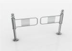 SS304 Manual Swing Pedestrian Turnstile Gate