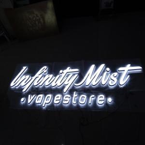 Wholesale HIGHSPAN Custom Led Glow Outdoor Light Up Sign Waterproof IP65 from china suppliers