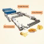 Industrial Fully Automatic Frozen French Fries Production Line with Vegetable