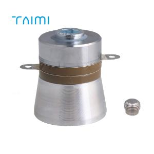 Wholesale Silver Aluminum Alloy 100W 28KHz Ultrasonic Piezo Transducer Cleaner from china suppliers