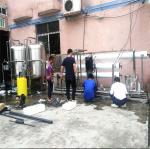 WHO Standard Uf System Water Treatment 7000LPH 15 Bar Operation Pressure