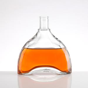Wholesale 750ml Empty Glass Wine Bottle with Cork Plastic Luxury Liquor Bottles Customized from china suppliers
