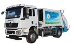 L3000 Compression Garbage Truck SHACMAN Garbage Truck 4x2 240hp Euro II White