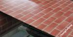 Brick Grain Prepainted Galvalume Steel Coil PVC Film Laminated Coil Weight ≤ 8T