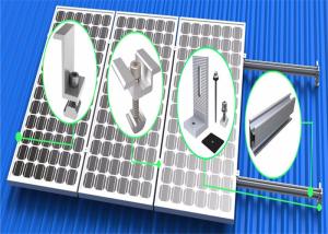 Wholesale Vertical Flat Roof Mounting System High Anodized Aluminum Extrusion Frame from china suppliers