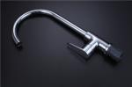 Single Hole Basic Kitchen Faucet Pull Out Sprayer Brass Mixer Tap Flexible Hoses