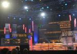 Commercial Hanging LED Display 17222 Dots / Sqm LED Video Screen Rental