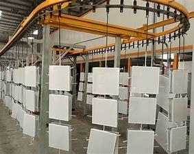 Wholesale TS16949 Brake Disc Spraying Electrostatic Coating Equipment Energy Saving from china suppliers