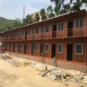 Wholesale fast assembly 20ft container house with bathroom and kitchen for worker camp from china suppliers