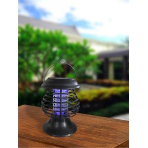 Pathways Solar Powered LED Ground Lights Mosquito Insect Bug Zapper