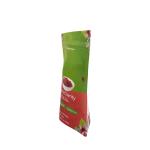 PBAT PLA Kraft 100% Compostable Stand Up Pouches With Zipper For Dry Food Powder