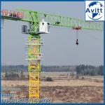 12t Horizontal Jib Crane Tower With Telescopic Jacking Cage Hydraulic Climbing