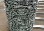 Anti Corrosion Galvanized Razor Mesh Fence 75X150mm Barbed Wire Mesh Fencing