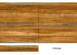 Press Edge Timber Rectangular Ceramic Floor Tile 150 x 900 MM Brown Color