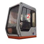 Temperature Resistant HITACHI Excavator Glass Left Straight Side Position NO.2