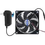 2000RPM Speed Adjustable Cooling Fan 12cm Btc Machine Chassis Workstation