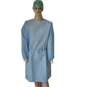 Wholesale Cheap Disposable Hospital Pe Coated Sterile Isolation Gown Non Surgical from china suppliers