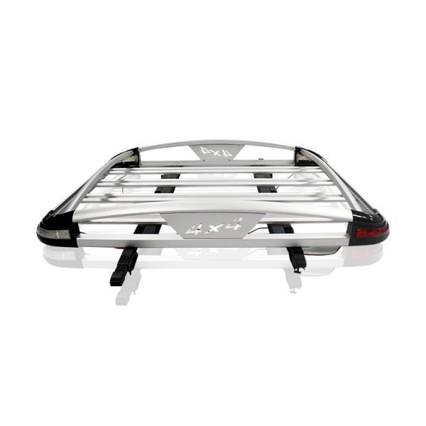 LC200 Aluminum Alloy Roof Luggage Holder Easy Installation For Camping