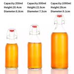 280ml Capacity Custom Glass Bottle for Olive Oil and White Wine Packaging