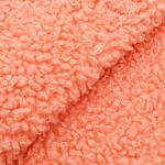Women Coat 300GSM Teddy Fleece Fabric Soft Shell Custom Color 100% Polyester