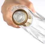 Engraved Logo Cork Top 0.75L Clear Vodka 750ml Spirits Xo Brandy 1000ml Glass