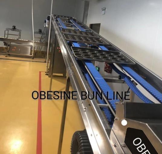 Burger bun machines Bun slicer , OBESINE full automatic Hamburger Bun Production