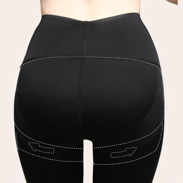 Ruched Womens Patterned Leggings Booty Lifting High Waist Wrinklefree