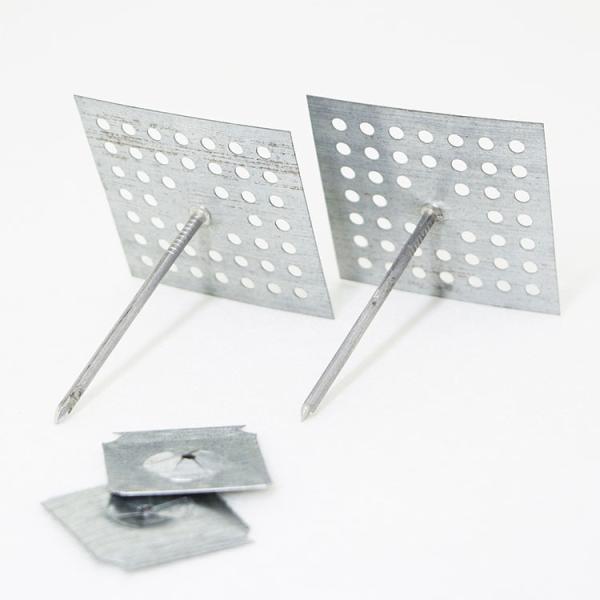 2x1.5 inch 51*38mm Single-Pin Impaling Clips with Hot Dipped Galvanized Z275