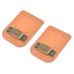 Durable Metal Real Leather Measure Holder Tape For Belt Measuring Tape Holster