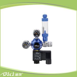Wholesale Dual stage CO2 pressure regulator with solenoid and bubble counter from china suppliers