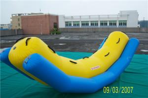 Wholesale Swimming Pool Inflatable Water Games Equipment Blow Up Banana Boat For Rides from china suppliers