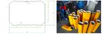 Steel Downspout Roll Forming Machine 0.3-0.8 mm Coil Sheet Thickness