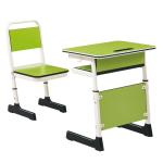 Metal Children Pantone Color Double Student Desk And Chair School Furniture