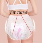 Disposable Lady Sanitary Diaper Pants with Comfortable and Absorbent Cotton